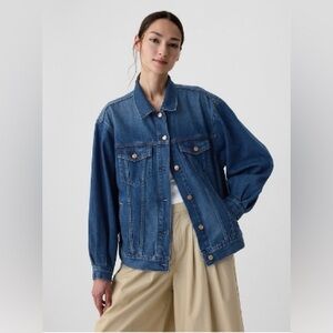 Gap x DOEN Oversized Icon Denim Jacket Size small Small